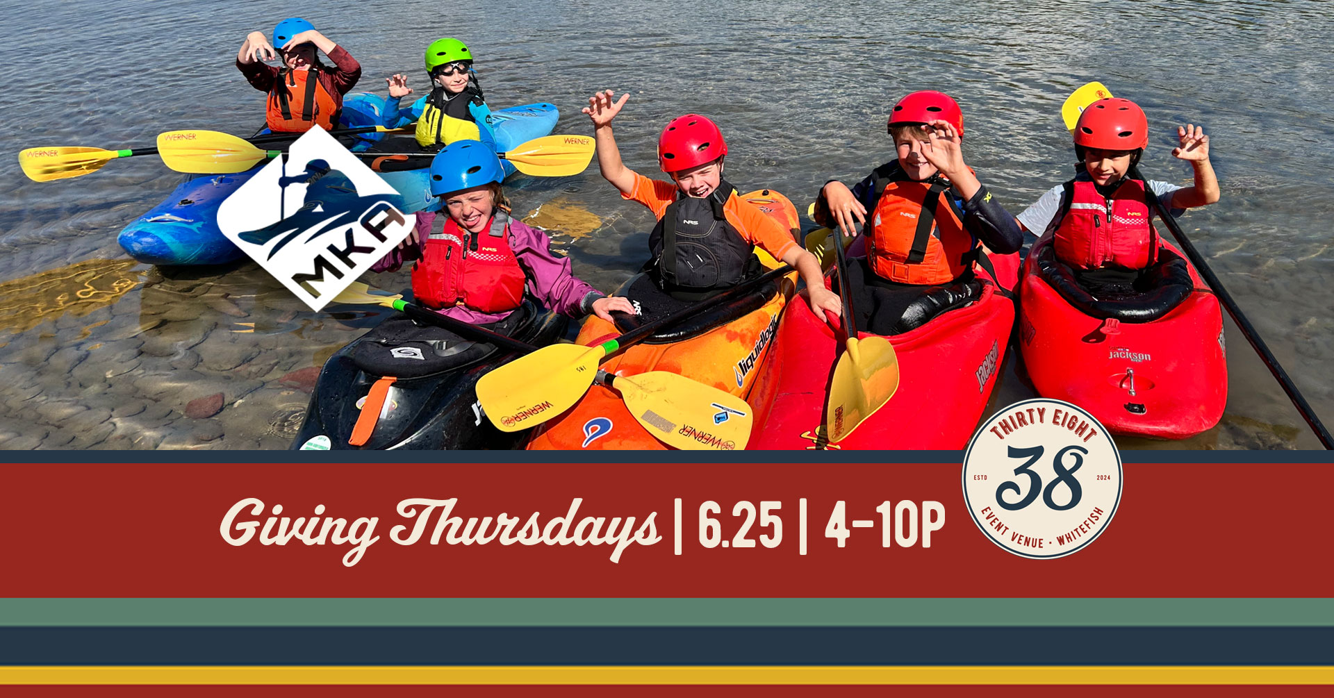 Giving Thursday with Montana Kayak Academy