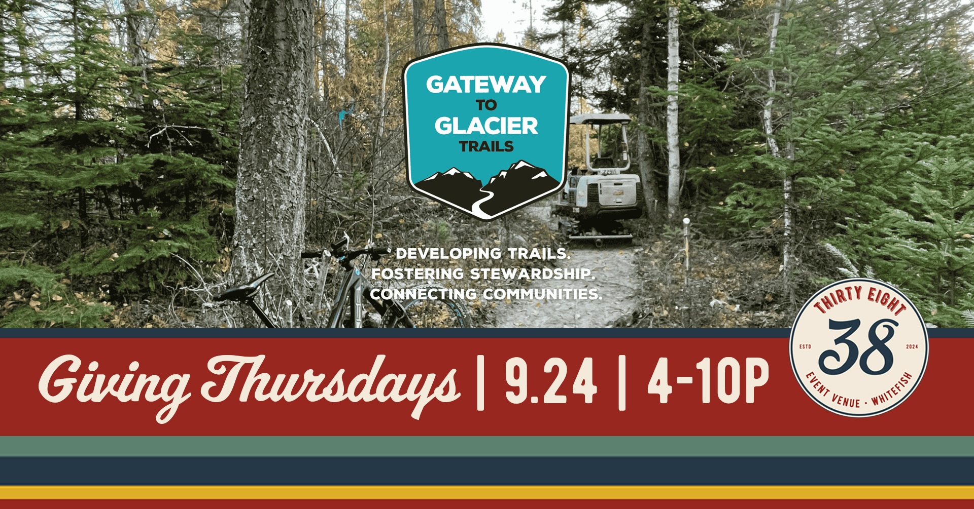 Giving Thursday with Gateway to Glacier Trails