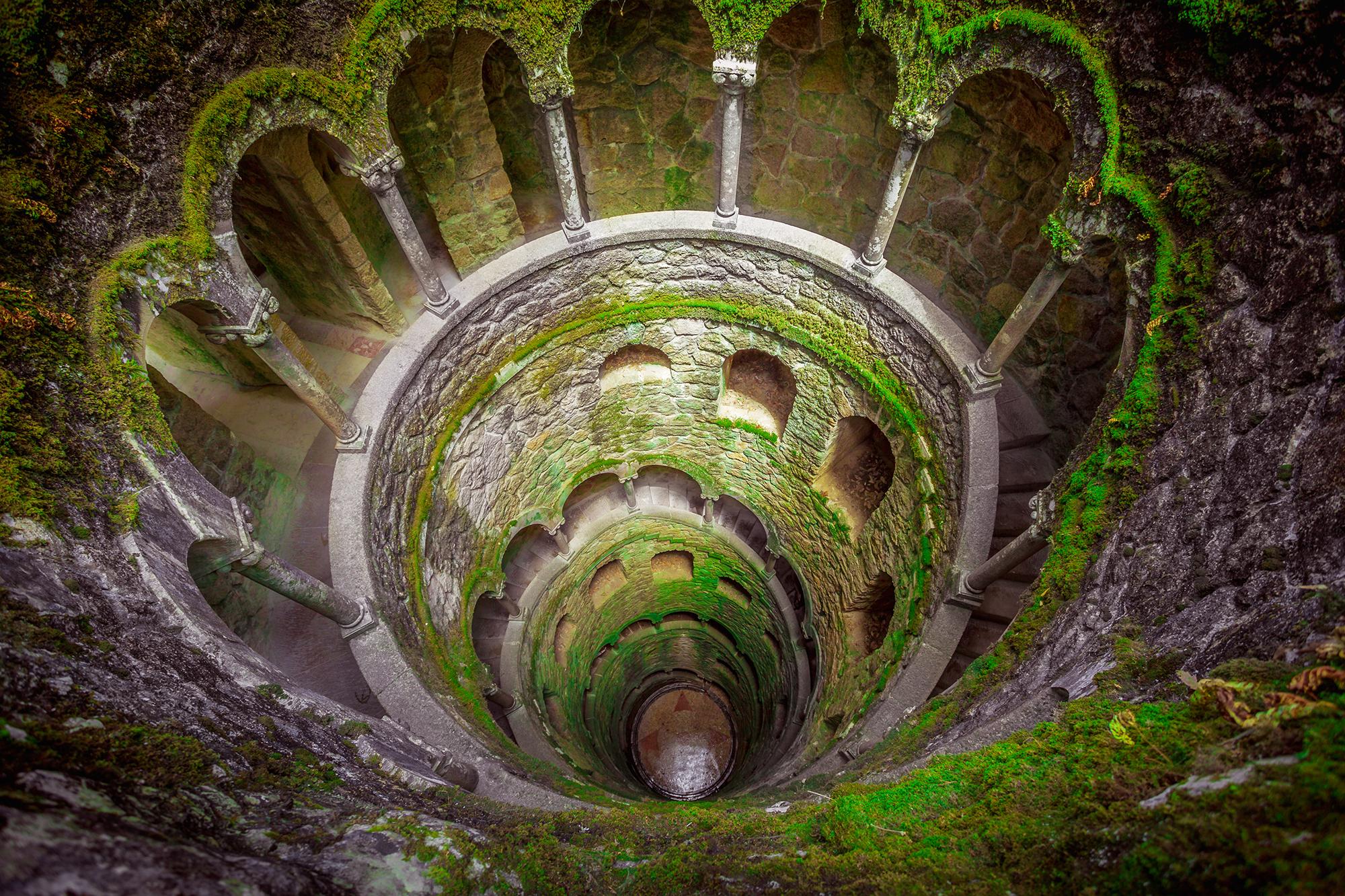 The tunnels leading from Quinta da Regaleira's initiation well show visitors that Sintra is loaded with wonder both above and below ground.  – © LALS STOCK / Shutterstock