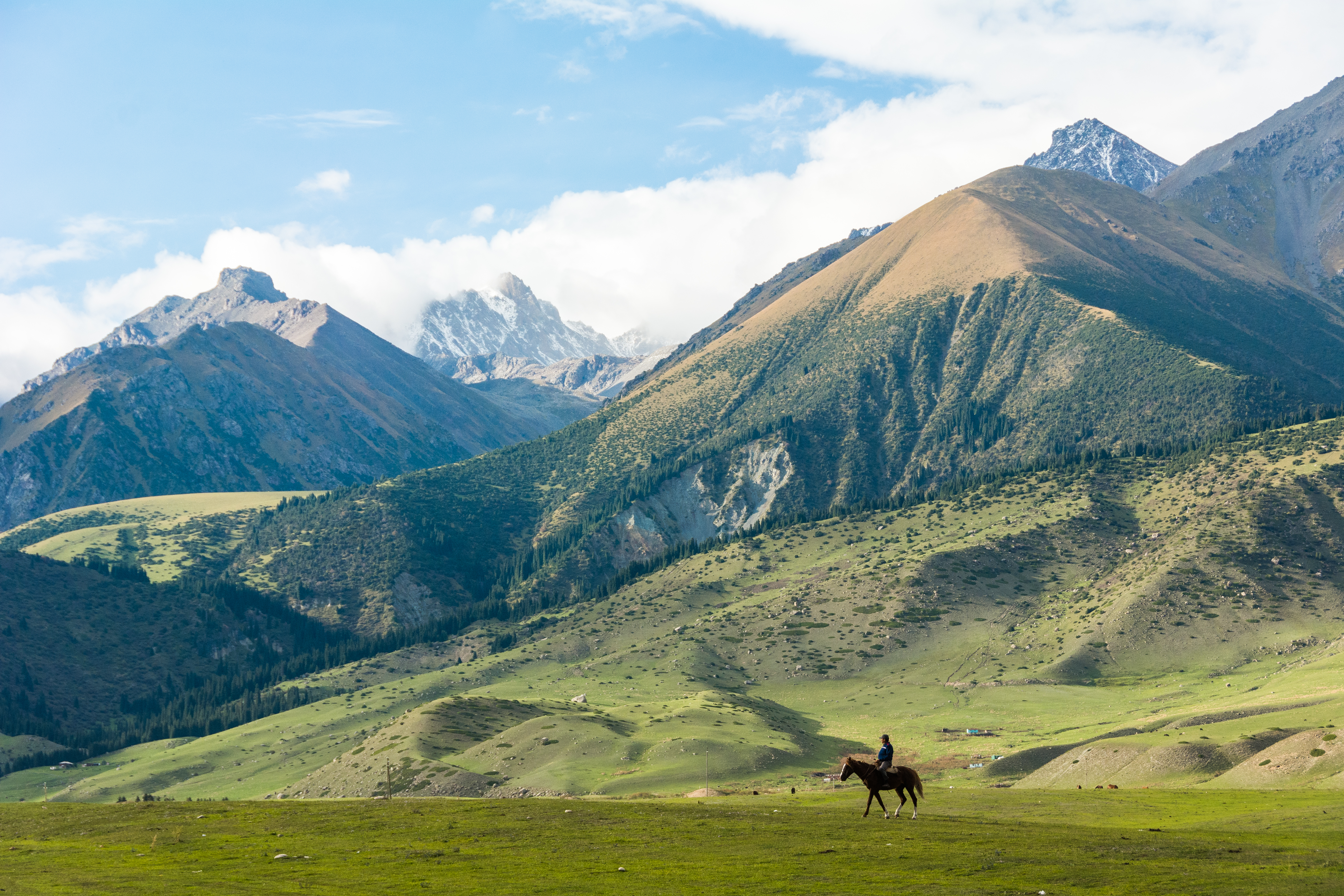 Kyrgyzstan's beautiful scenery
