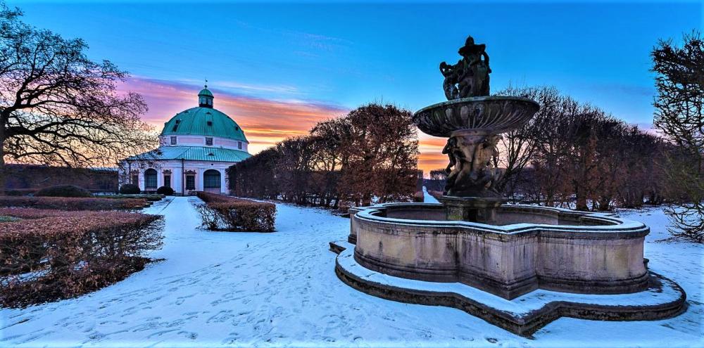 The Flower Garden is about 1,5 kilometre far from the Castle. Both gardens of Kroměříž are open all-year long so you can come here in every season, for example during the Christmas holiday. – © Tomas Vrtal