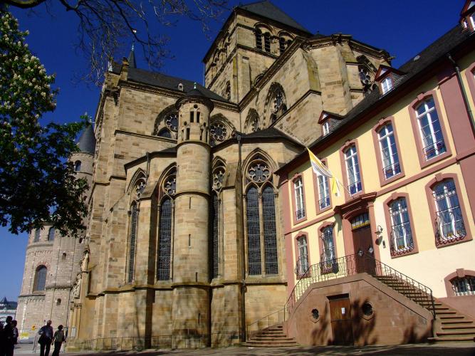 L'église de Notre Dame est la plus vieille église gothique d'Allemagne, construite au XIIIème siècle. – © Trier Tourismus und Marketing GmbH