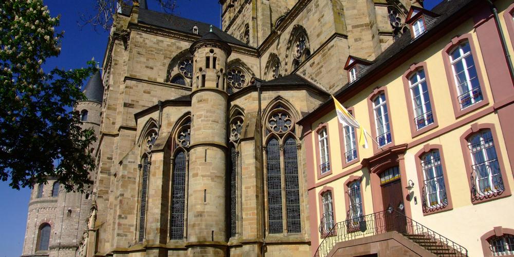 L'église de Notre Dame est la plus vieille église gothique d'Allemagne, construite au XIIIème siècle. – © Trier Tourismus und Marketing GmbH
