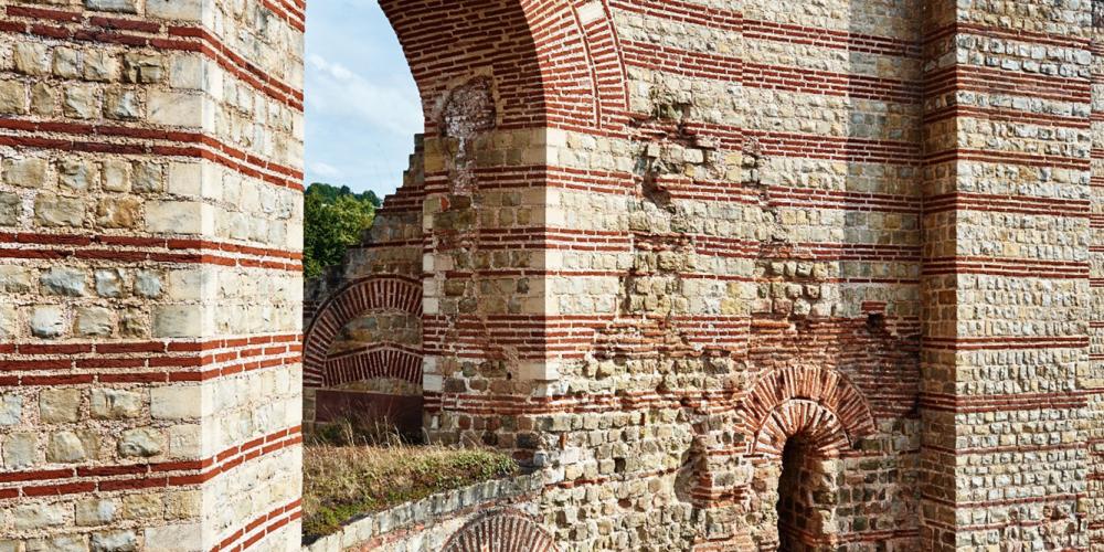 The Imperial Baths were planned as an imperial gift of a bathing facility to the Trier population – © Hufnagel The Imperial Baths were planned as an imperial gift of a bathing facility to the Trier population – © Hufnagel