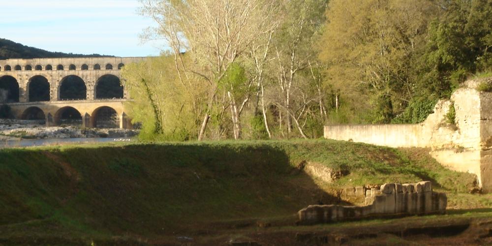 The Roman quarrie – © D. Becker The Roman quarrie – © D. Becker