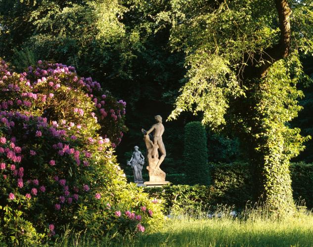 无忧宫公园建造至今已有250多年，它融合了建筑花园设计和景观园艺。园林占地约300公顷，被视为普鲁士国王腓特烈大帝的杰作。 – © H. Bach / SPSG