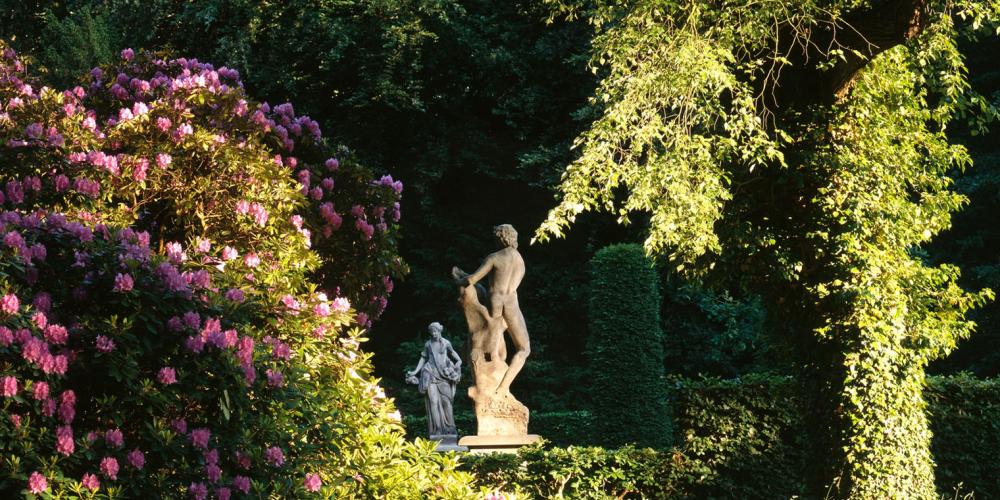 Architectural garden design and landscape gardening have been fused at Sanssouci Park for more than 250 years. The park, comprised of approximately 300 hectares, is regarded as the work of Frederick the Great, King of Prussia. – © H. Bach / SPSG Architectural garden design and landscape gardening have been fused at Sanssouci Park for more than 250 years. The park, comprised of approximately 300 hectares, is regarded as the work of Frederick the Great, King of Prussia. – © H. Bach / SPSG