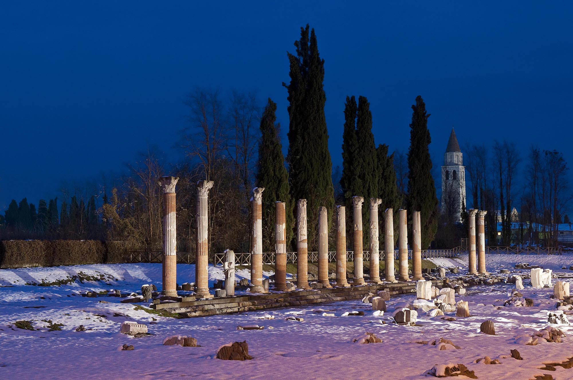 Archaeological Area And The Patriarchal Basilica Of Aquileia, Italy ...