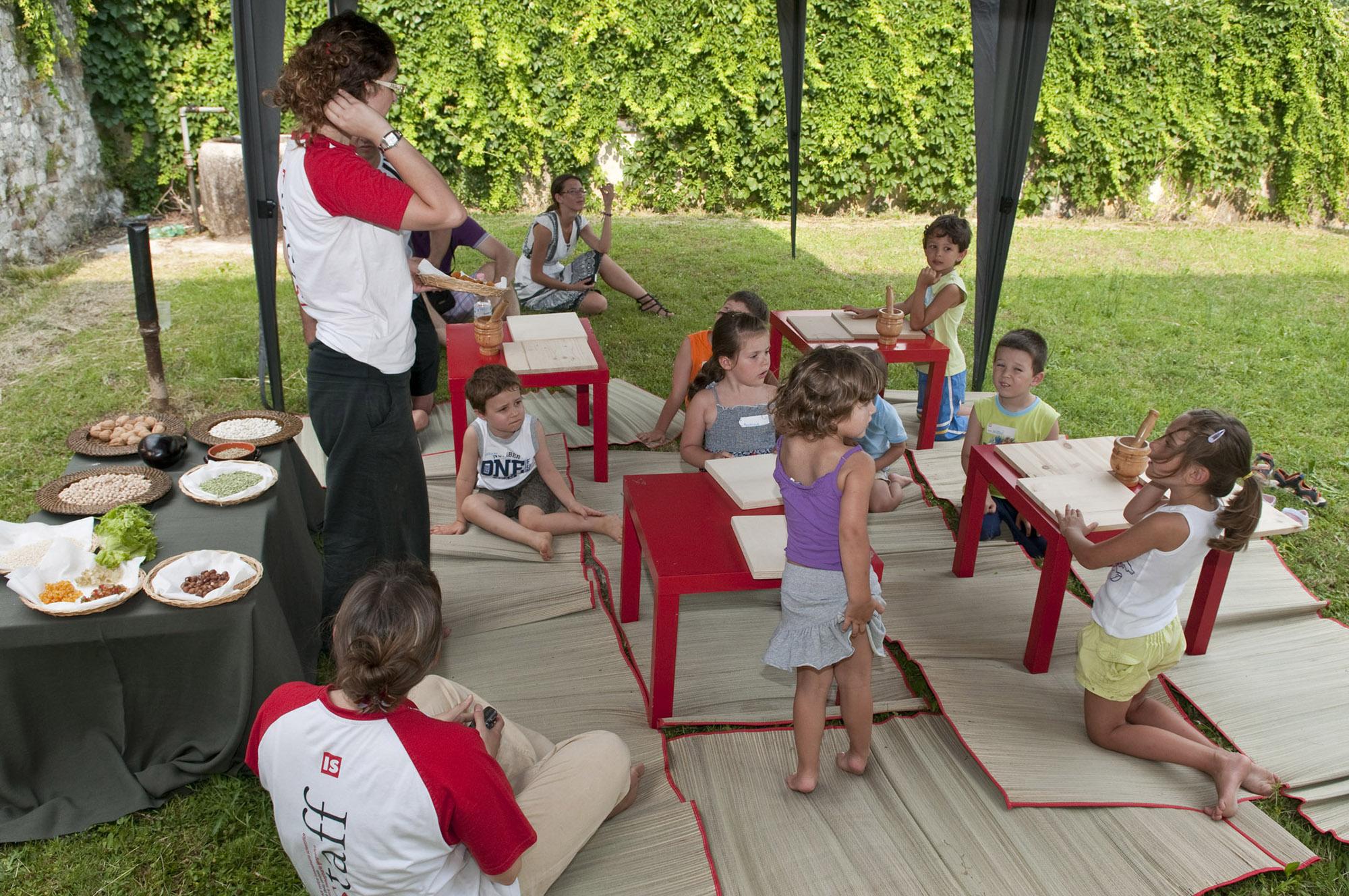 Aquileia Lab hosts educational and leisure workshops focused on the world of the ancient Romans. – © Gianluca Baronchelli