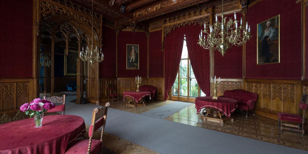 During the guided tour you will see the castle fully furnished castle rooms. – © Archive of Lednice Castle During the guided tour you will see the castle fully furnished castle rooms. – © Archive of Lednice Castle