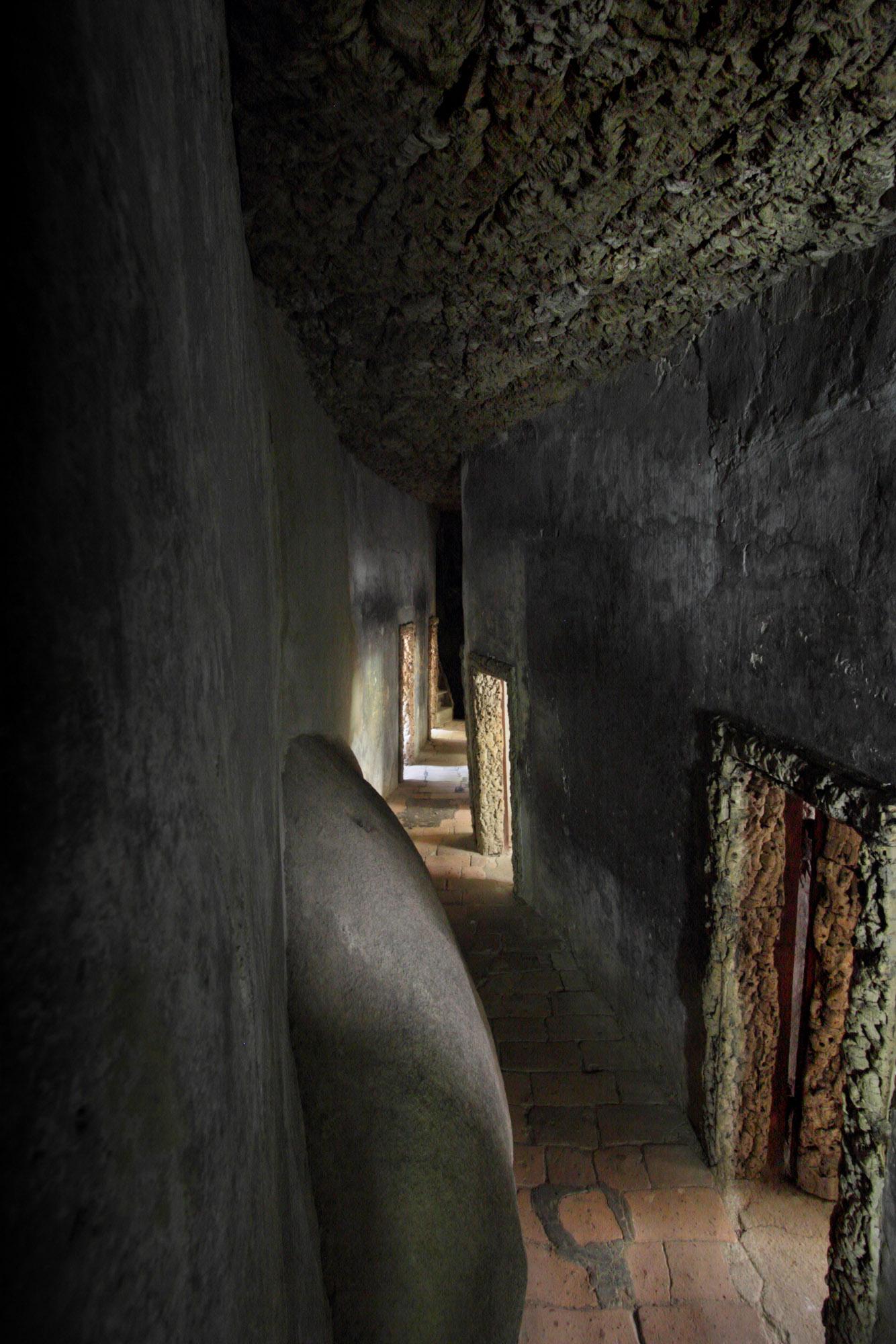 The corridor to the cells was an area reserved for meditation and intimate reflection and was restricted to the eight resident friars. – © PSML / EMIGUS