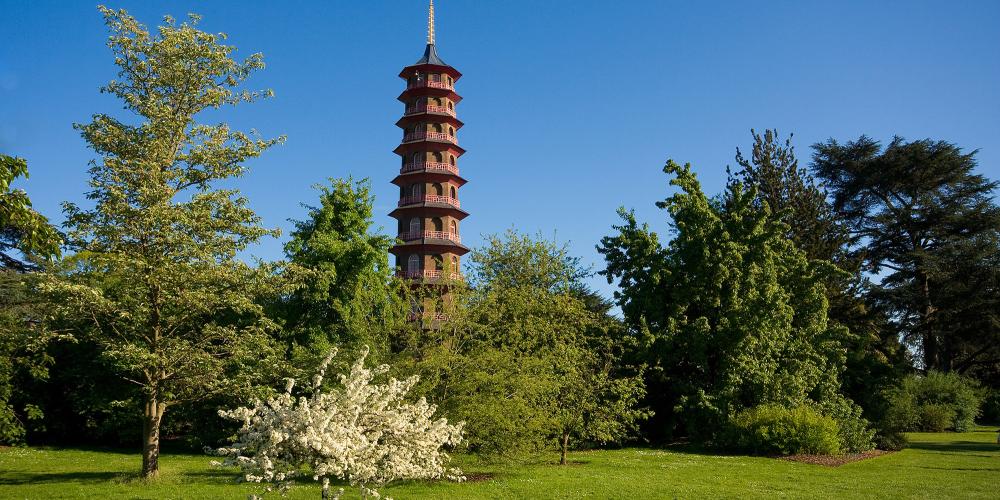 The Great Pagoda was the most accurate reconstruction of a Chinese building in Europe at the time. – © Radka Palenikova /Shutterstock The Great Pagoda was the most accurate reconstruction of a Chinese building in Europe at the time. – © Radka Palenikova /Shutterstock