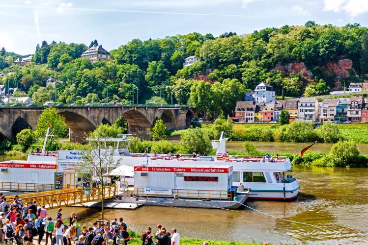 Even the ancient Romans were known to enjoy a boat trip on the Moselle or the Saar. – © Moskwa / Shutterstock
