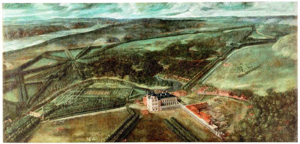 View of the Royal Site of Aranjuez - Anonymous (1636). – © Museo Nacional del Prado