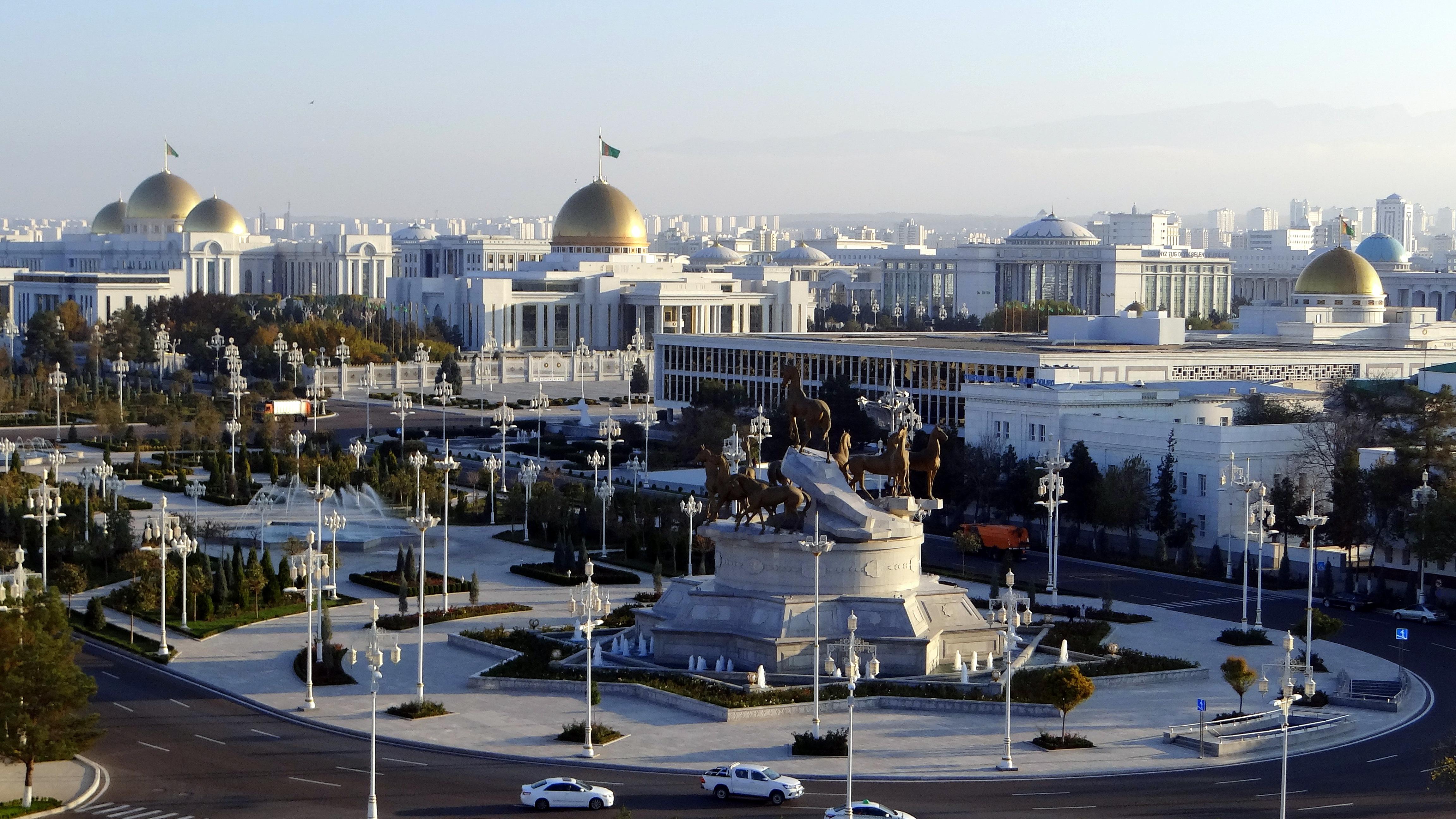 Ashgabat serves as the gateway for travelers wanting to enjoy Nisa and other prominent sites of Turkmenistan. © gonetothemoon / Shutterstock