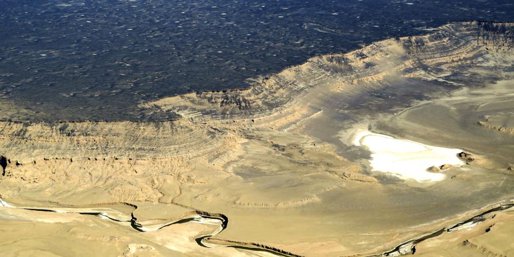 Air view of Shur river's course. – © Mehran Maghsoudi Air view of Shur river's course. – © Mehran Maghsoudi