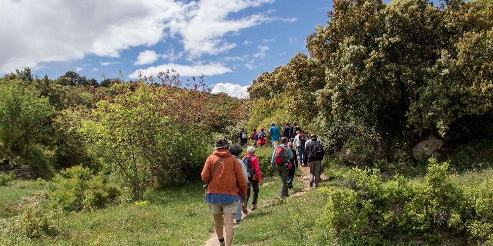 150 km of marked trails around the Gorges du Gardon. – © A. Mendoza / SMGG