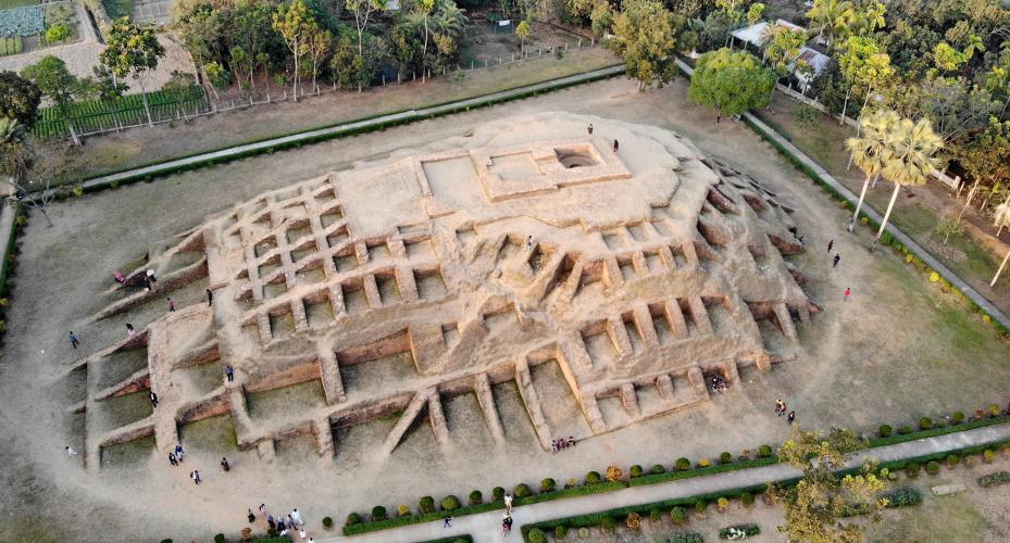 Aerial view of Gokul Medh, Bogura – © Md. Shahriar Omar Sadh