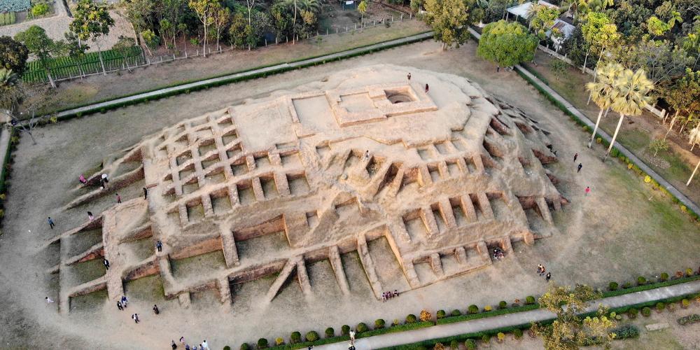 Aerial view of Gokul Medh, Bogura – © Md. Shahriar Omar Sadh Aerial view of Gokul Medh, Bogura – © Md. Shahriar Omar Sadh