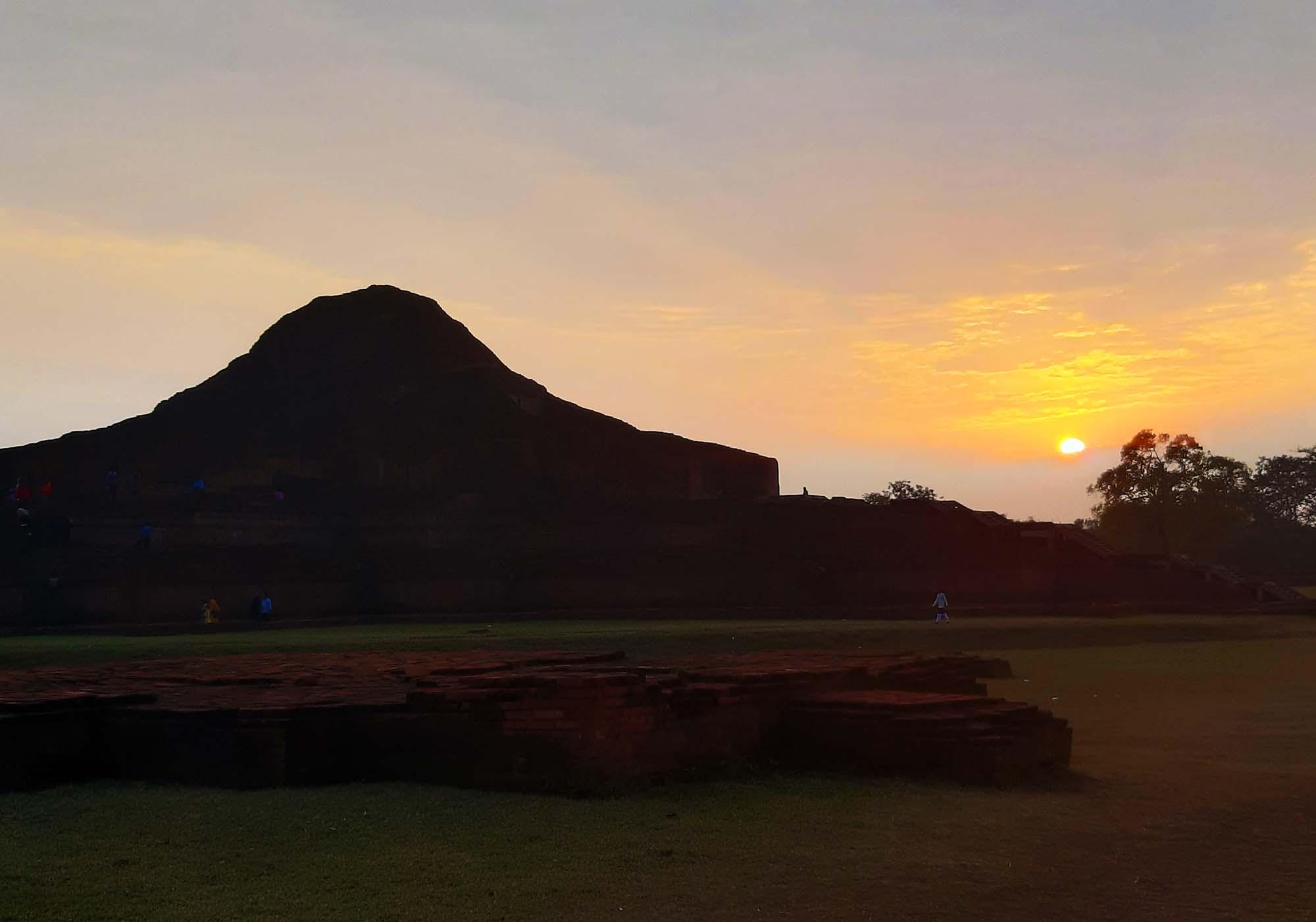 Sunset at Paharpur Buddhist Monastery – © Roni Kabir Nurul