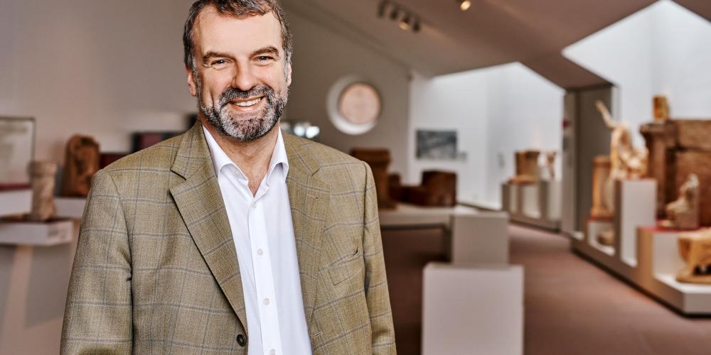 Dr. Marcus Reuter, Director of Rheinisches Landesmuseum Trier. – © Tim Hufnagel / GDKE – Rheinisches Landesmuseum Trier