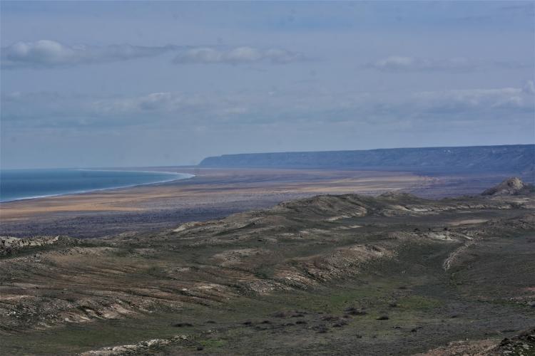 The shoreline of the western Aral Sea – © M. Gritsina