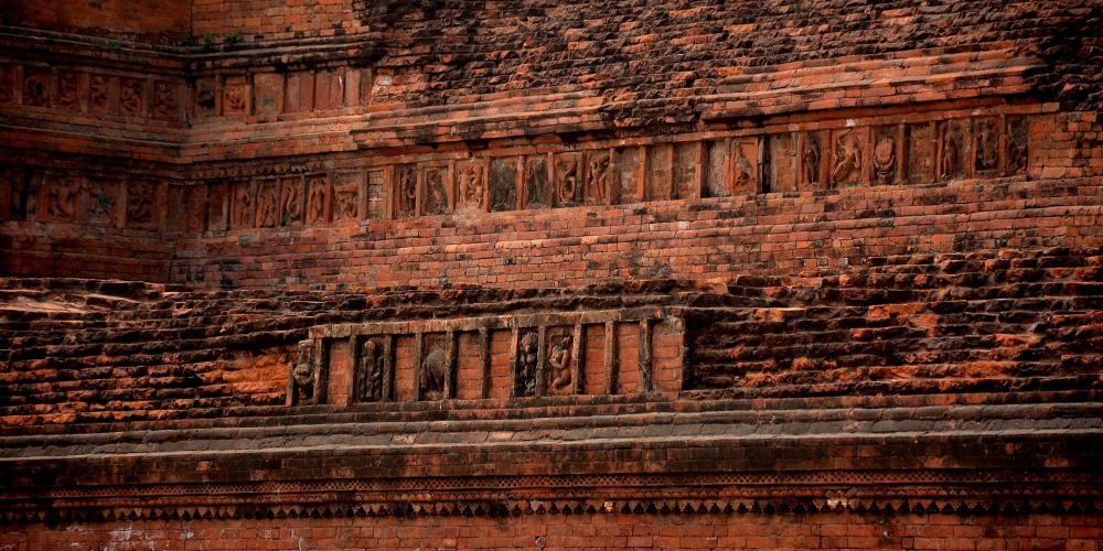 Terracotta plaques at Paharpur Buddhist Monastery (Somapura Mahavihara) – © Roni Kabir Nurul