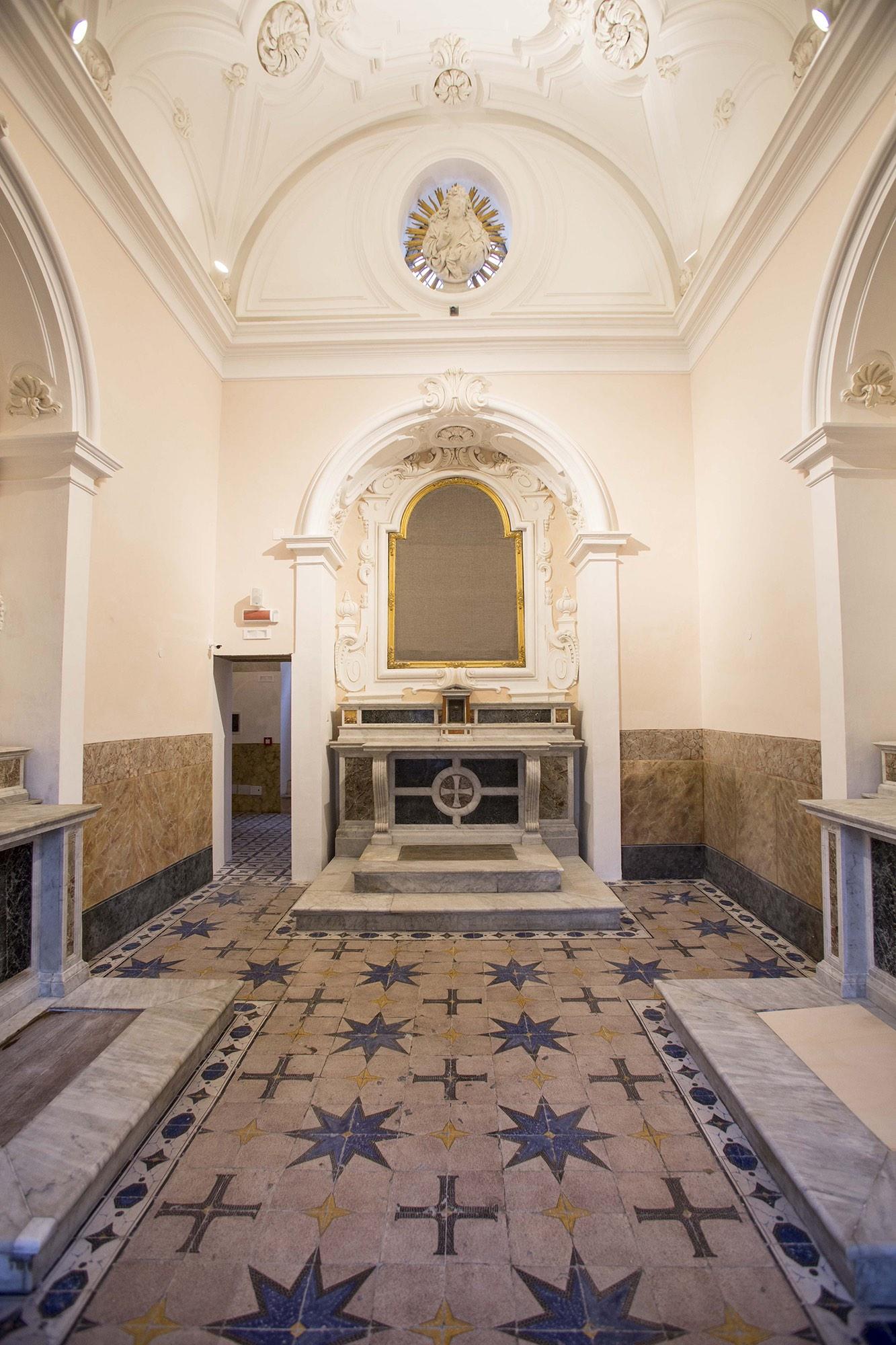 Chapel at the Archaeological Museum of Ancient Calatia. – © Archivio Polo Museale della Campania