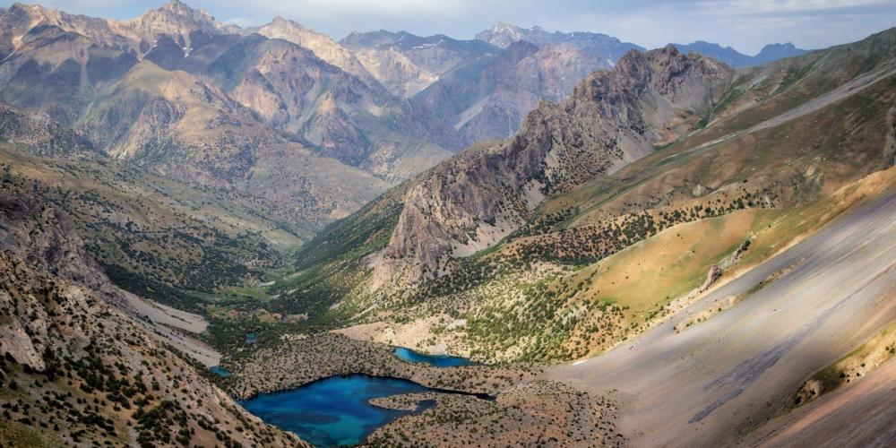 View from high above of the Tajik National Park. – © Tajikistan National Park View from high above of the Tajik National Park. – © Tajikistan National Park
