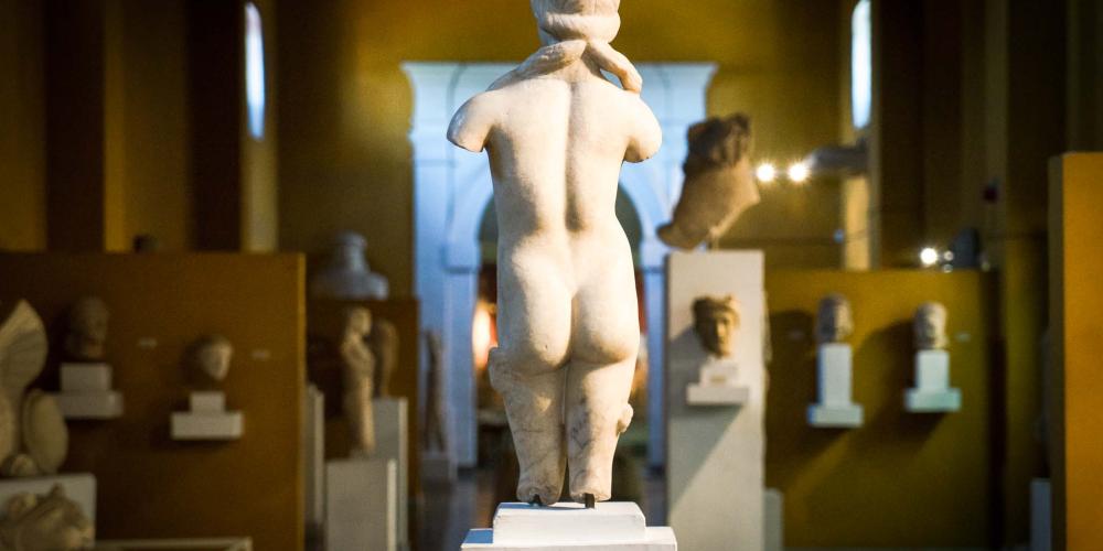 A statue of Aphrodite at the Cyprus Museum in the capital, Lefkosia (Nicosia). – © Michael Turtle