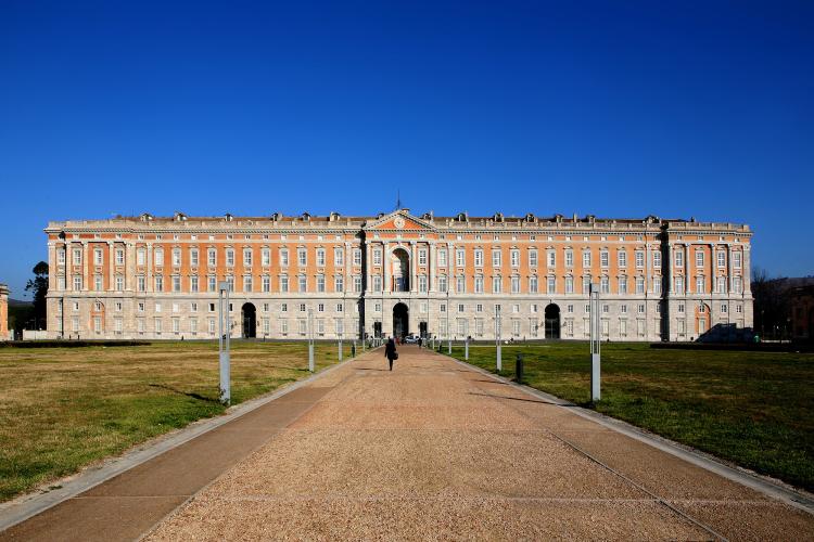 Combining the influences of Versailles, Rome, and Tuscany, the Caserta Royal Palace and Park, was designed by Luigi Vanvitelli, one of the greatest Italian architects of the 18th century. – ©  onairda / Shutterstock