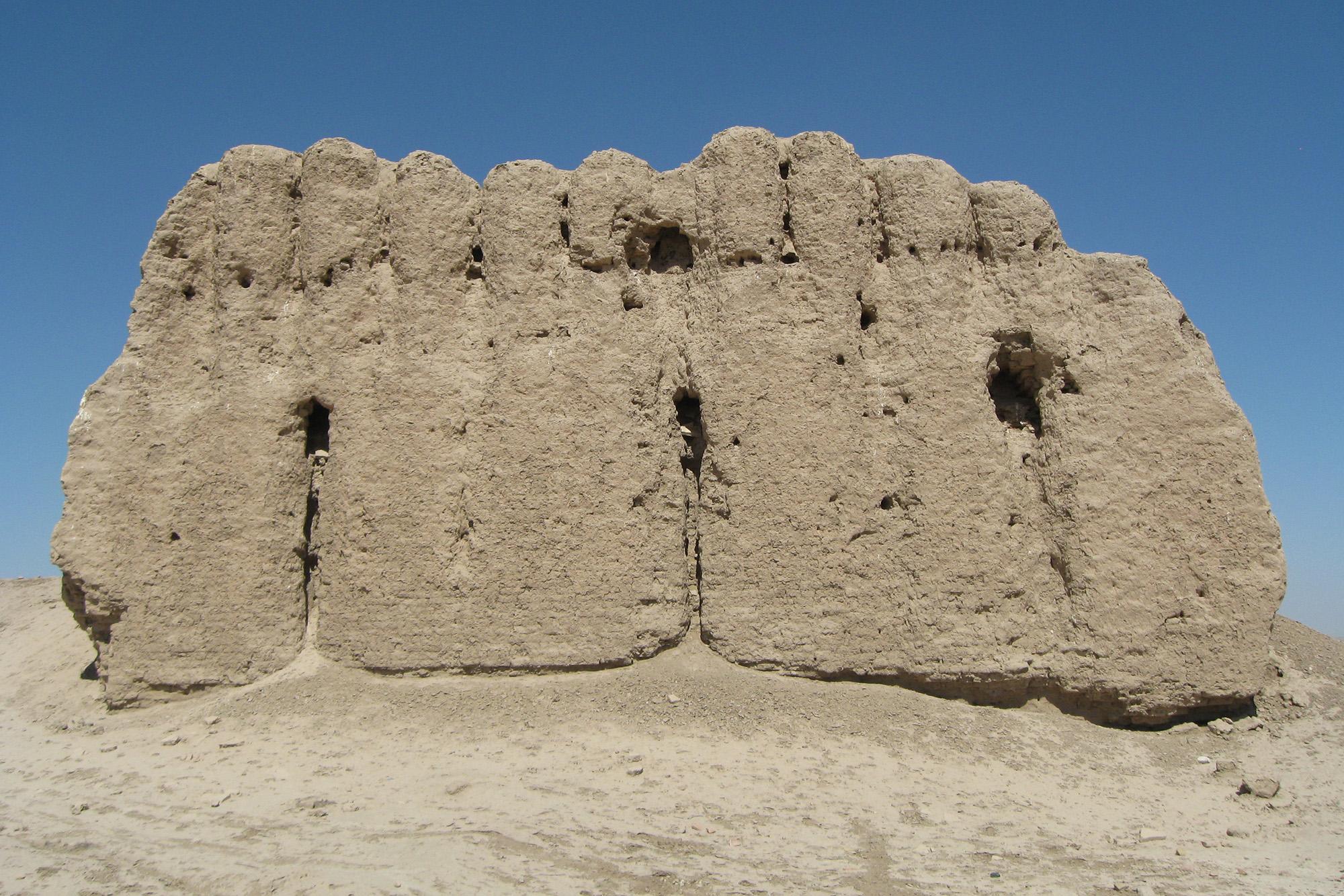 The archaeological site at Tahmalaj – © Ancient Merv State Historical Cultural Reserve