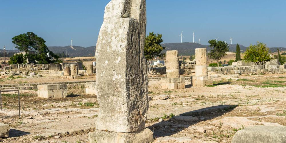 The Sanctuary of Aphrodite has remains of temples dating back to the 12th century BC and was still an active place of worship until the 4th century AD. – © Michael Turtle