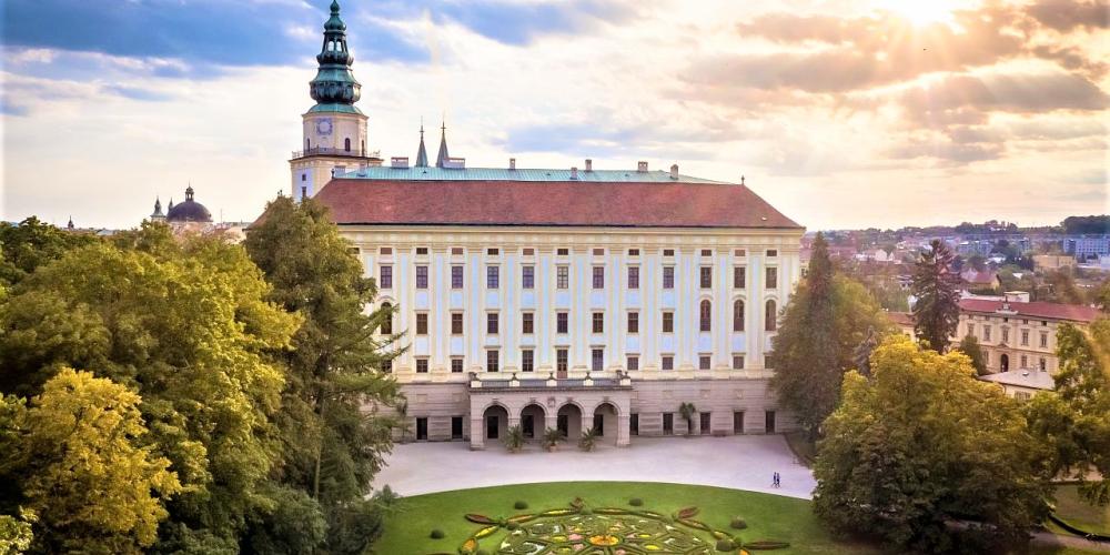 The history of Kroměříž reaches back to the 12th century. Since that time the Castle and Gardens of Kroměříž are in an administration od Bishopric and later Archbishopric of Olomouc. – © Archive of the Archiepiscopal Castle Kroměříž