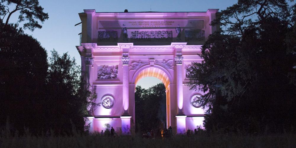 There are organised tours of the Temple almost daily, and several times a year it hosts cultural events, art exhibitions and concerts. – © Archive of Valtice Castle There are organised tours of the Temple almost daily, and several times a year it hosts cultural events, art exhibitions and concerts. – © Archive of Valtice Castle