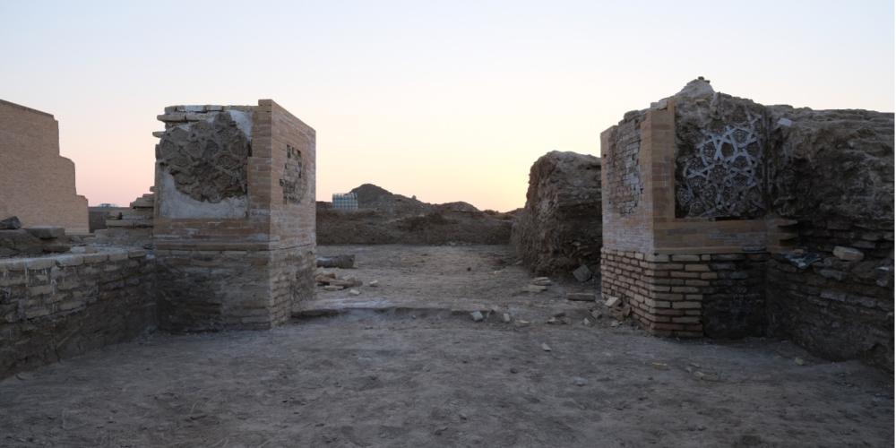 While Kunya-Urgench is predominately in ruins, some monuments remain to remind us of the powerful empire that established it. – © Kunya Urgench Site While Kunya-Urgench is predominately in ruins, some monuments remain to remind us of the powerful empire that established it. – © Kunya Urgench Site