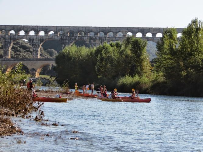 Pont du Gard and river – ©epcc