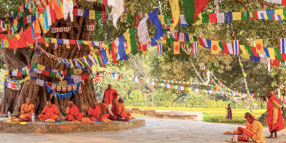 For pilgrims, Lumbini is one of the holiest places to visit. It is one of the four sacred sites that Buddha reportedly advised his disciples and followers to see for themselves. – © Alexandra Lande / Shutterstock