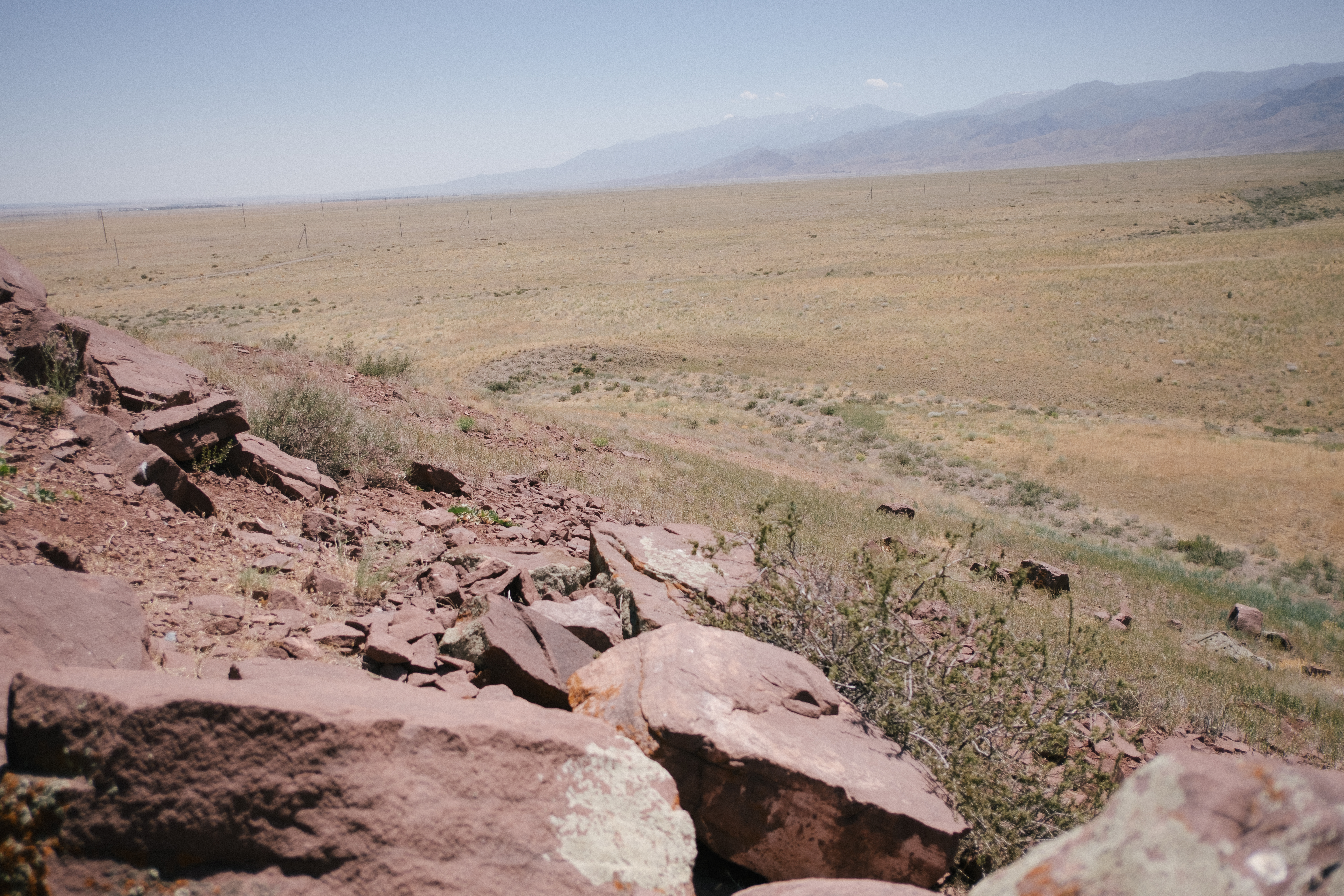 The surrounding steppe of Taraz – © UNESCO