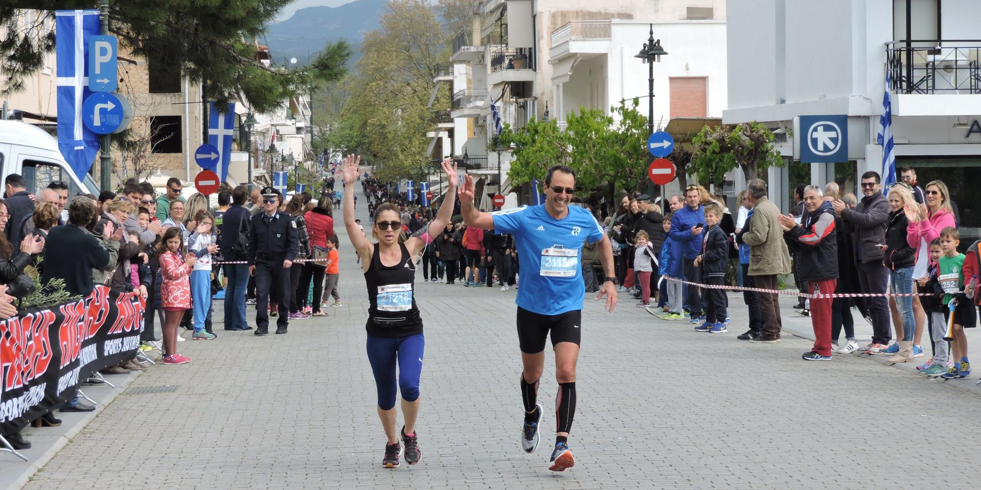 The Olympia Marathon highlights the connection between the Olympic Games and the Marathon. – © Nansy Spyropoulou / Patris Newspaper