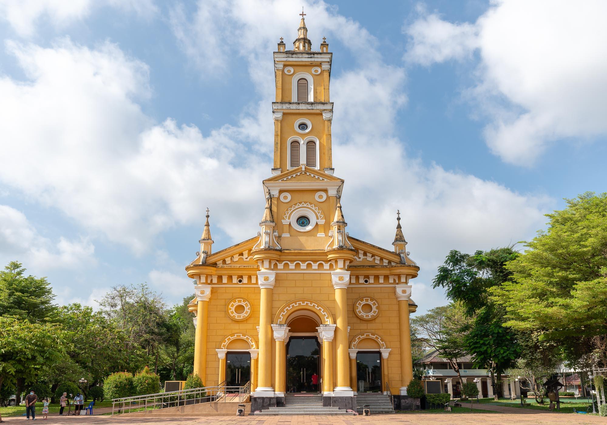 St Joseph Church in the French District, originally built in 1666 and reconstructed in 1831. – © Michael Turtle
