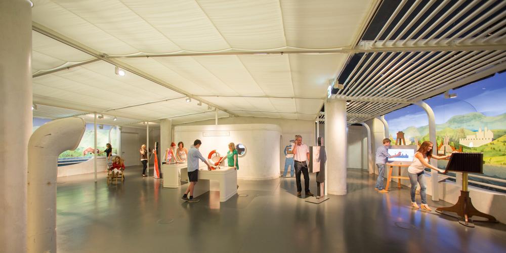 The “Romanticum” is an interactive exhibition experience, bringing to life every fascinating aspect of the romantic Middle Rhine Valley—in the centre of Koblenz. – © Herbert Piel / PIELmedia, Koblenz-Touristik