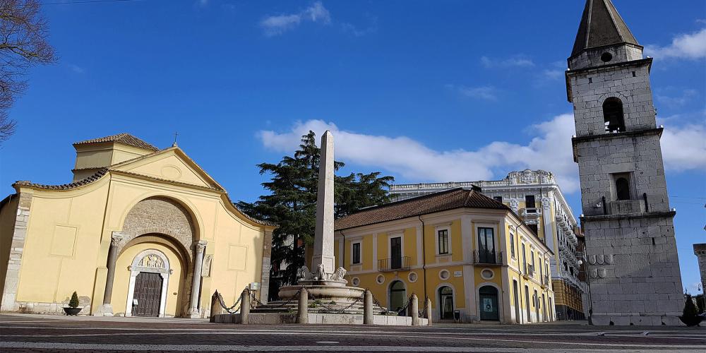 The Church of Santa Sofia, a triumph of Longobard art that was declared a UNESCO World Heritage Site in 2011, as part of a group of seven historic building complexes inscribed as Longobards in Italy, Places of Power (568–774 A.D.). – © Comune di Benevento