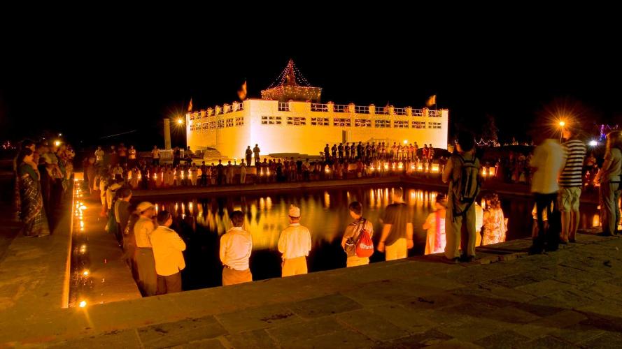 Buddha Jayanti is a special day for both Hindus and Buddhists in Nepal. On this day people celebrate the life of Lord Buddha; his Birth, Enlightenment and Mahaparinirvana (Death). – © Nepal Tourism Board