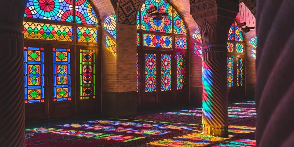 The stunning windows decoration of the Pink Mosque. – Photo by Ann Tachado