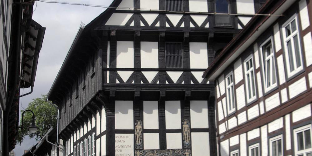 The Moenchehaus Museum is located in a half-timbered house from the 16th century. – © Mönchehaus Museum