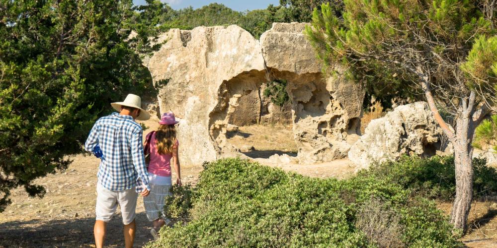 The Tombs of the Kings is set on the coastline of western Cyprus, with a beautiful landscape surrounding the graves of an ancient civilisation. – © Michael Turtle The Tombs of the Kings is set on the coastline of western Cyprus, with a beautiful landscape surrounding the graves of an ancient civilisation. – © Michael Turtle