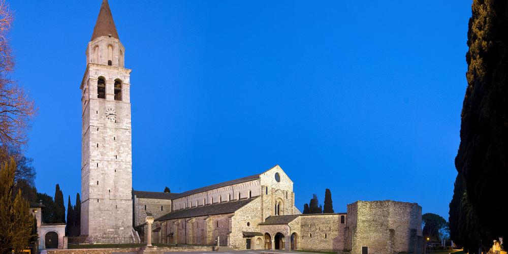A view of the historic centre of Aquileia, World Heritage Site of UNESCO since 1998: its Basilica and archaeological area rank among the most important Roman sites of all Italy. – © Gianluca Baronchelli