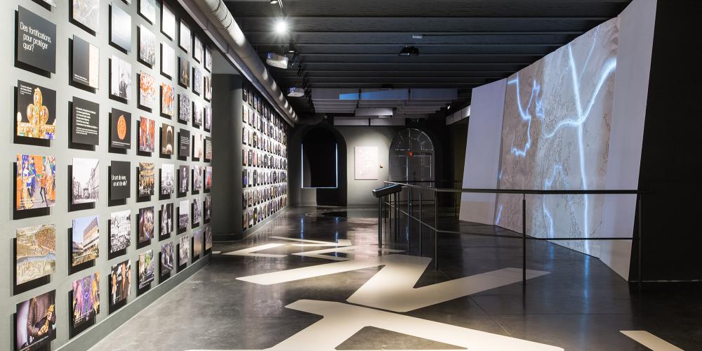 The Terra Nova Visitor Centre at the Citadel of Namur. Designed to give visitors an understanding of the history of the site and the city. – © Inytium