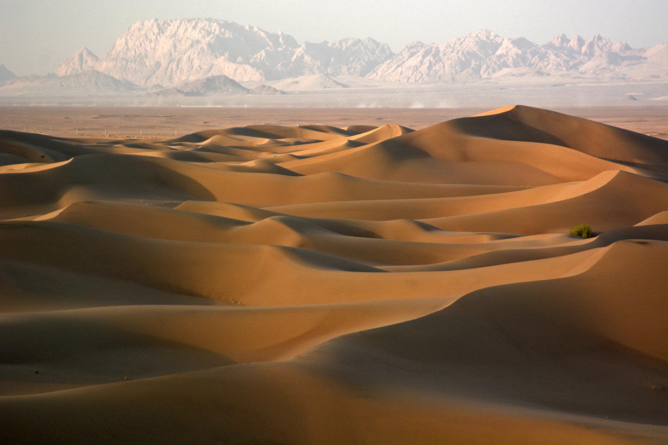 Bafgh Sand dunes near Yazd